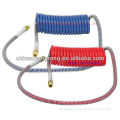 Yellow Suzi metric - nylon air brake coils-BSP 1/2'' fitting